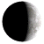 Waxing Crescent, 6 days, 16 hours, 39 minutes in cycle