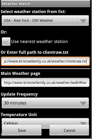 CNYWeather Android