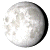 Waning Gibbous, 16 days, 3 hours, 35 minutes in cycle