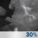 Tonight: Slight Chance Showers And Thunderstorms then Chance Showers And Thunderstorms
